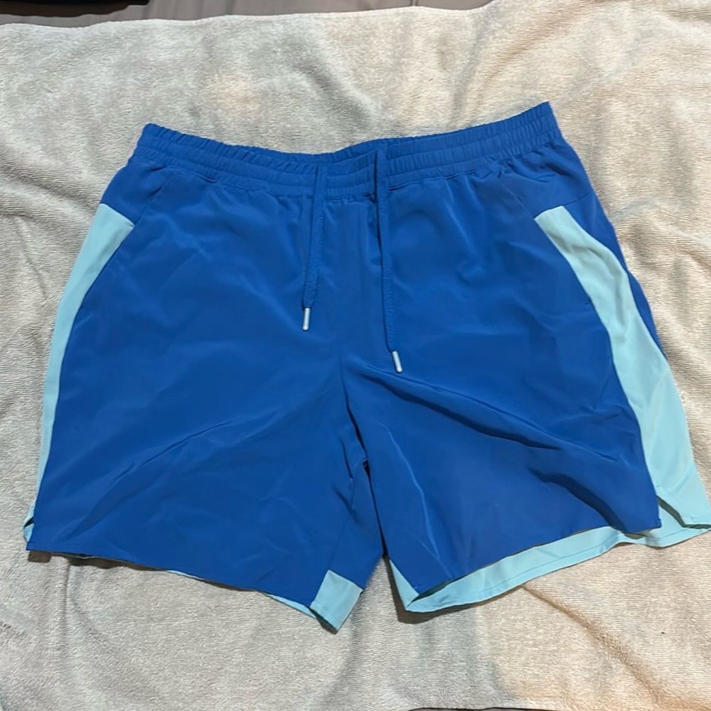 Light Blue Tek Gear Shorts